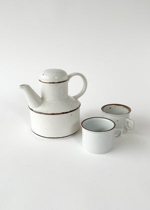 Vintage MCM Tea for Two Ceramic Teapot