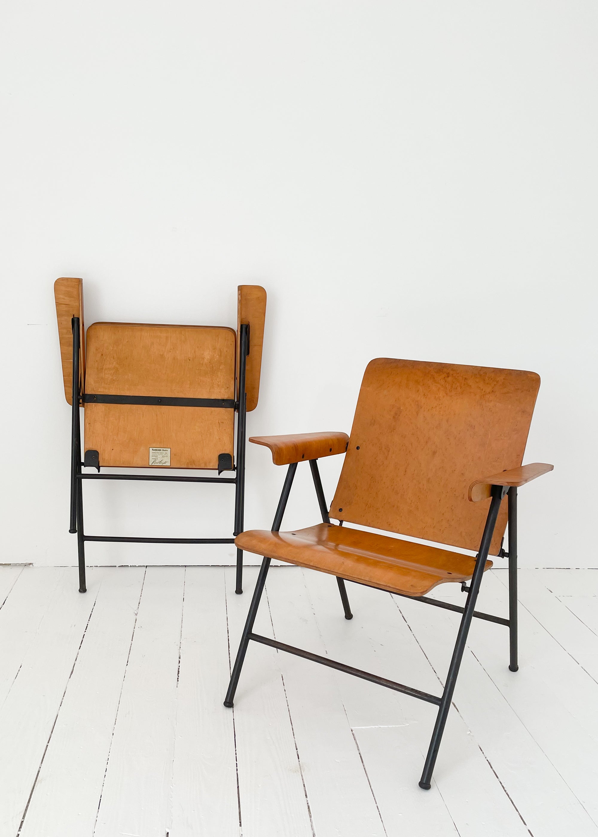 Vintage MCM Russel Wright Folding Chair