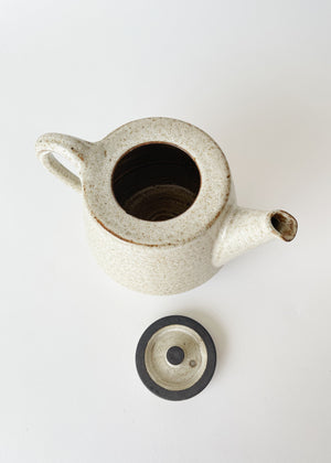 Vintage 1960s Studio Pottery Tea Pot with Warmer