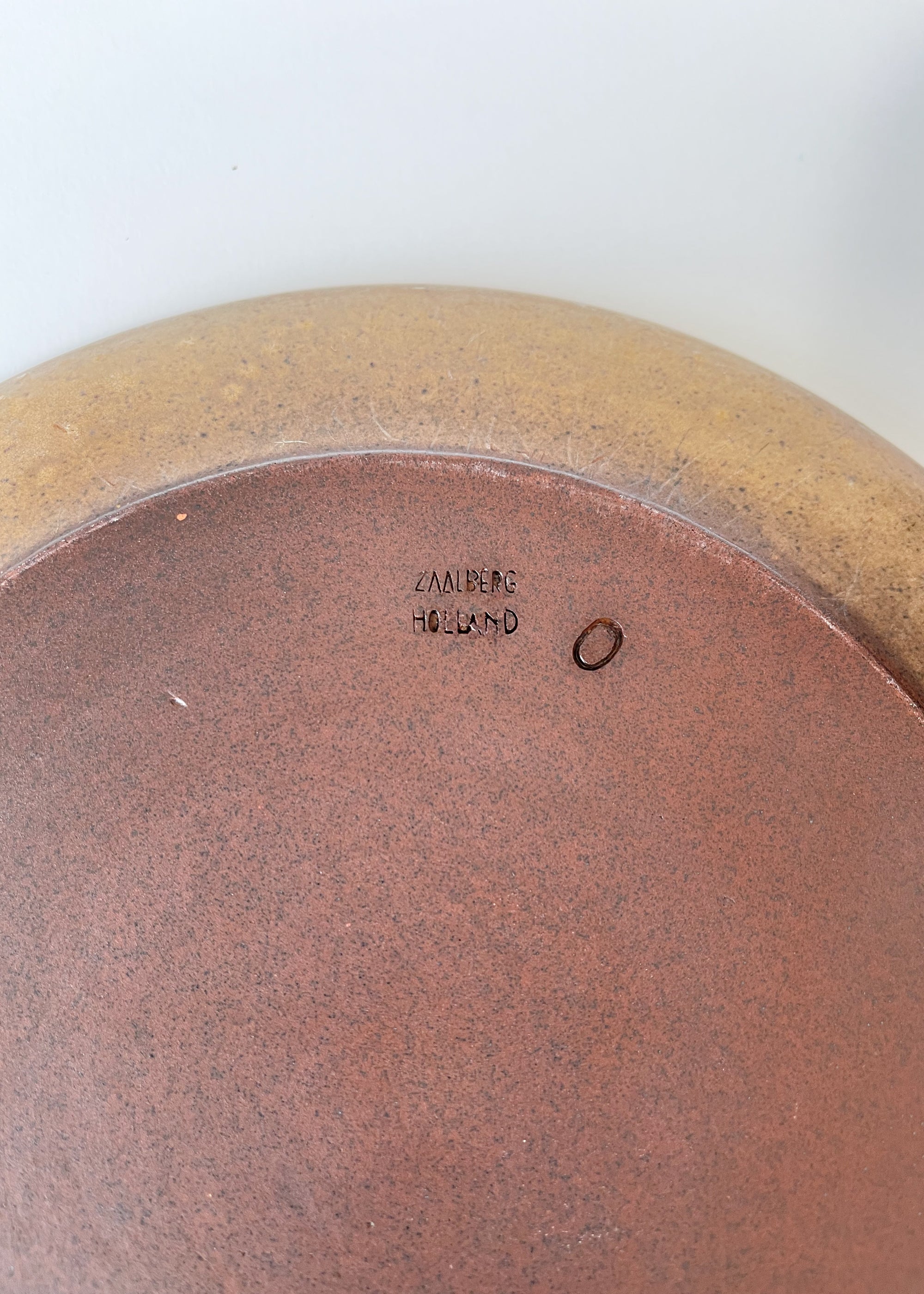 Vintage MCM Zaalberg Studio Pottery Dinnerware Set