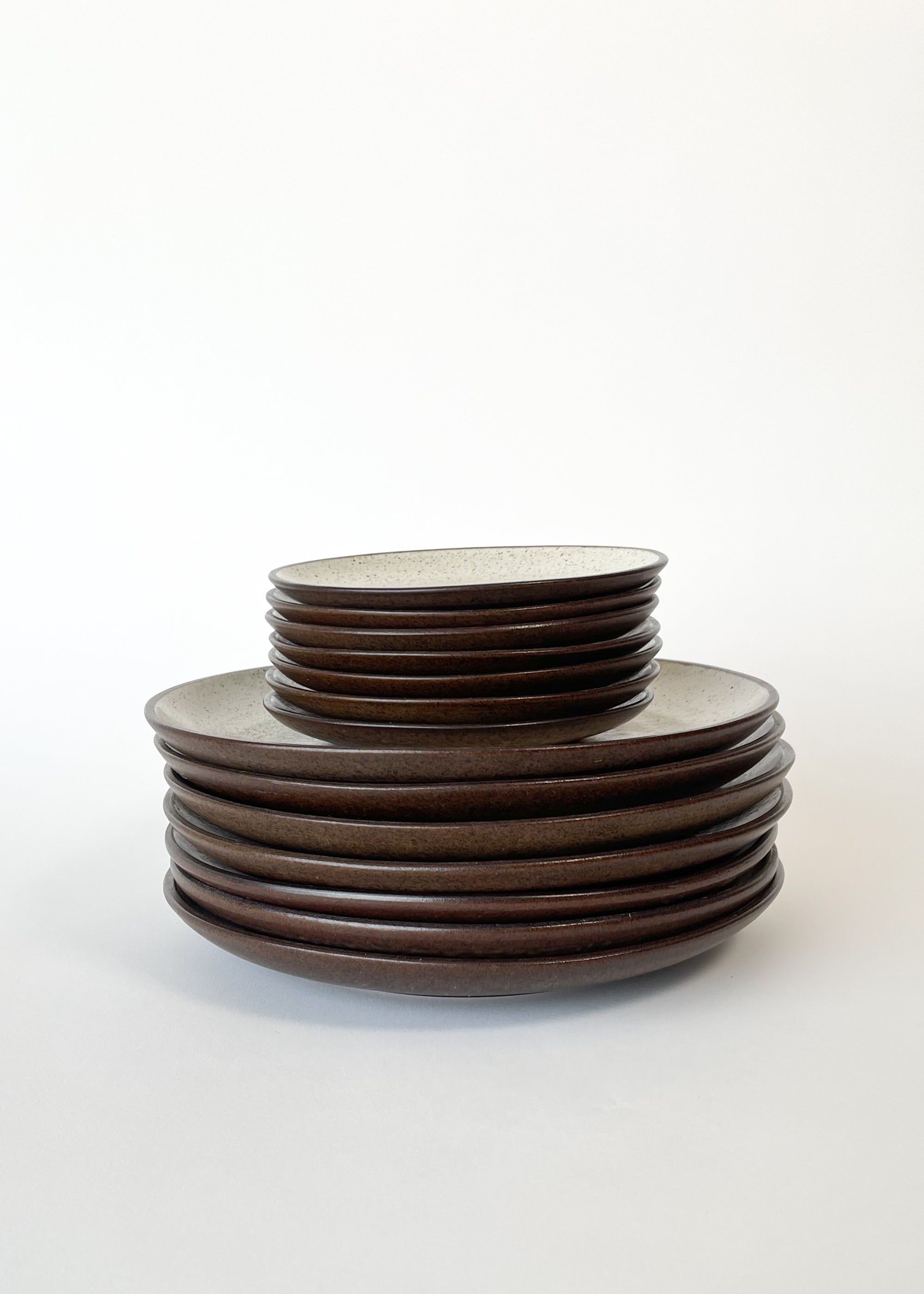 Vintage MCM Zaalberg Studio Pottery Dinnerware