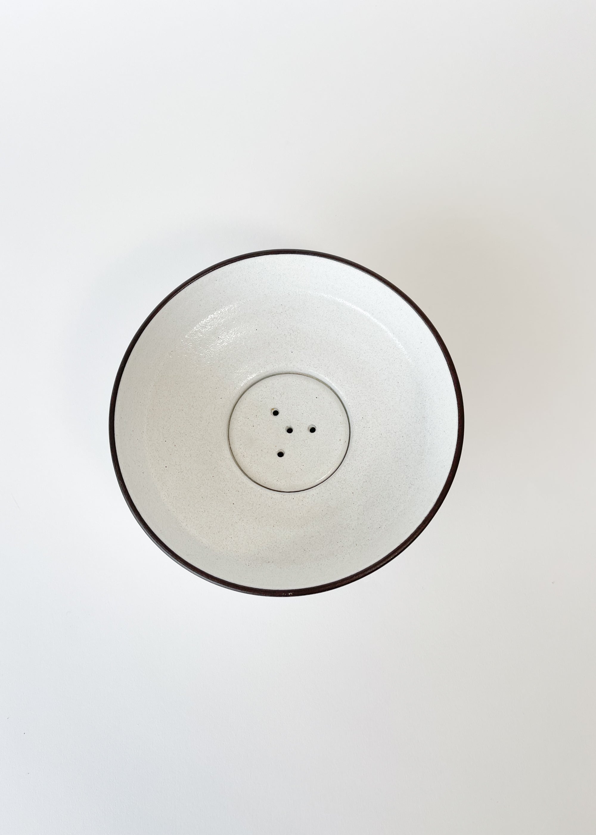 Vintage MCM Zaalberg Studio Pottery Serving Bowl