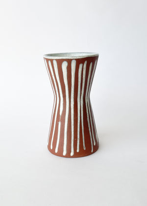 Vintage MidCentury Ceramic Vase by Walter Roche