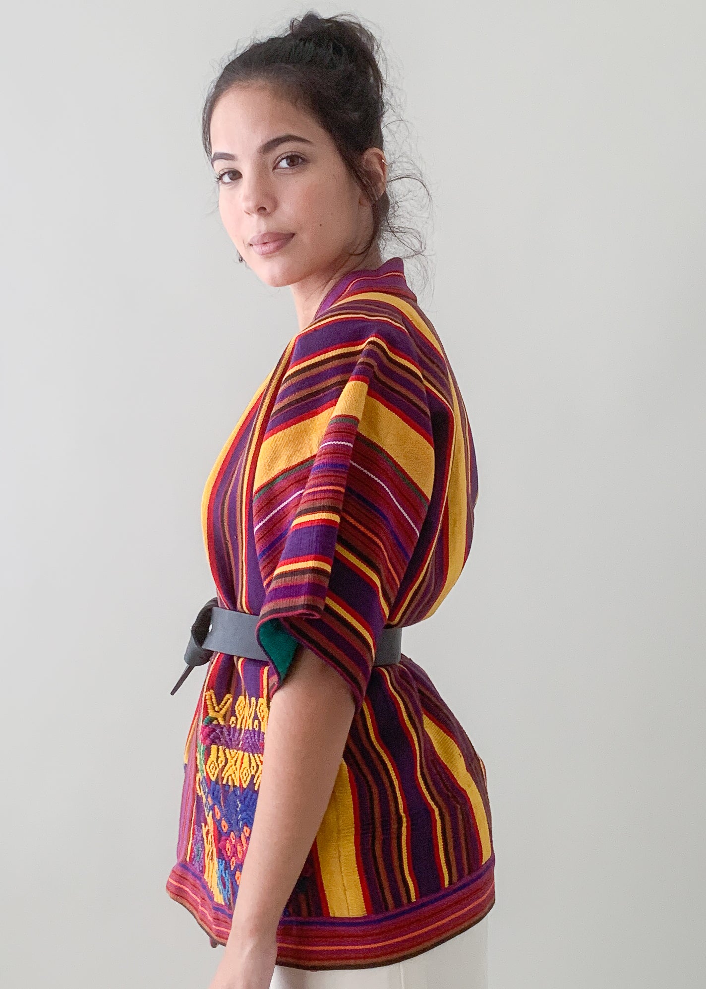 Vintage Mexican Huipil Jacket