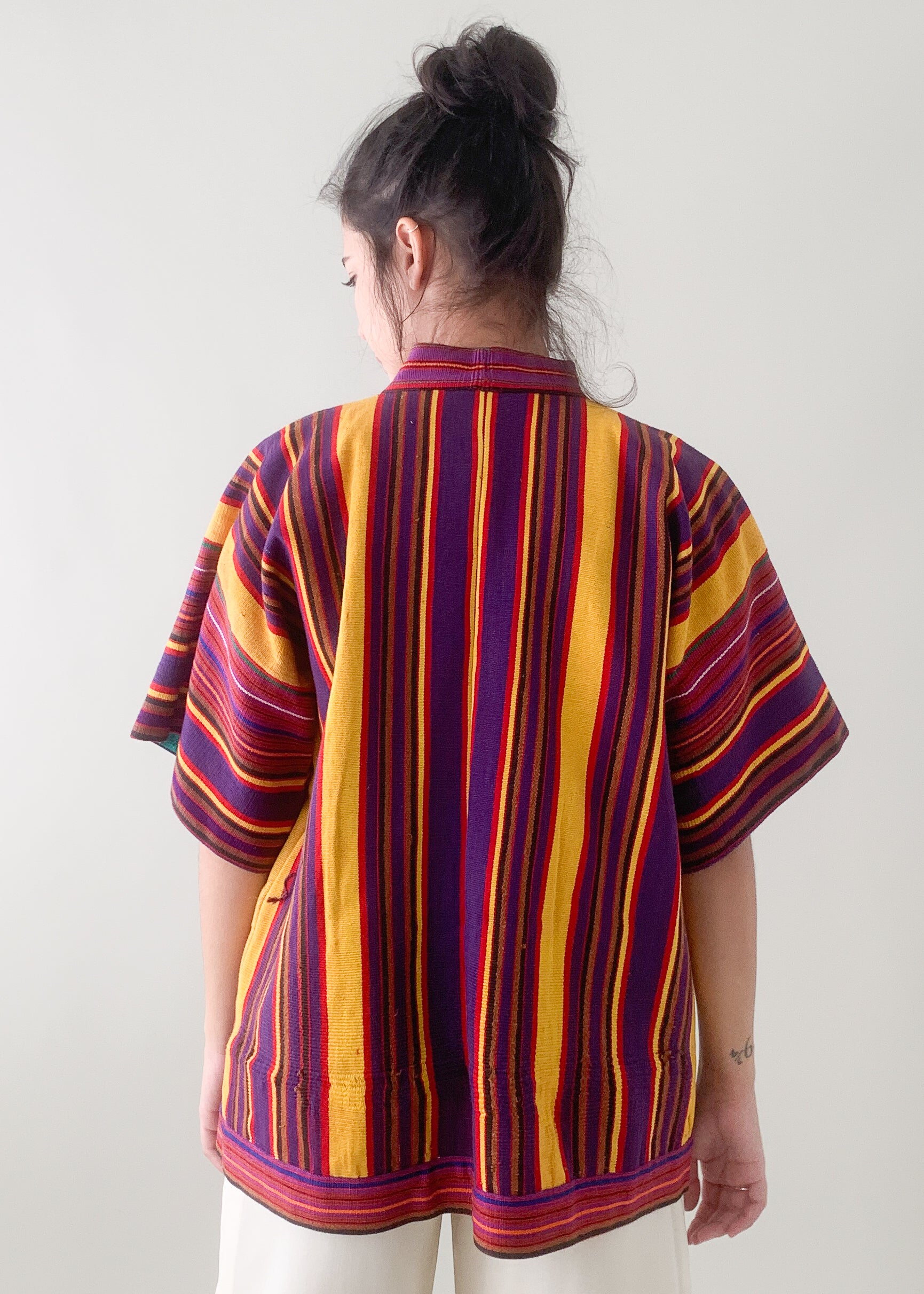 Vintage Mexican Huipil Jacket