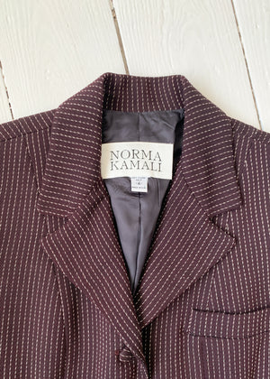 Vintage 1980s Norma Kamali Tailored Jacket