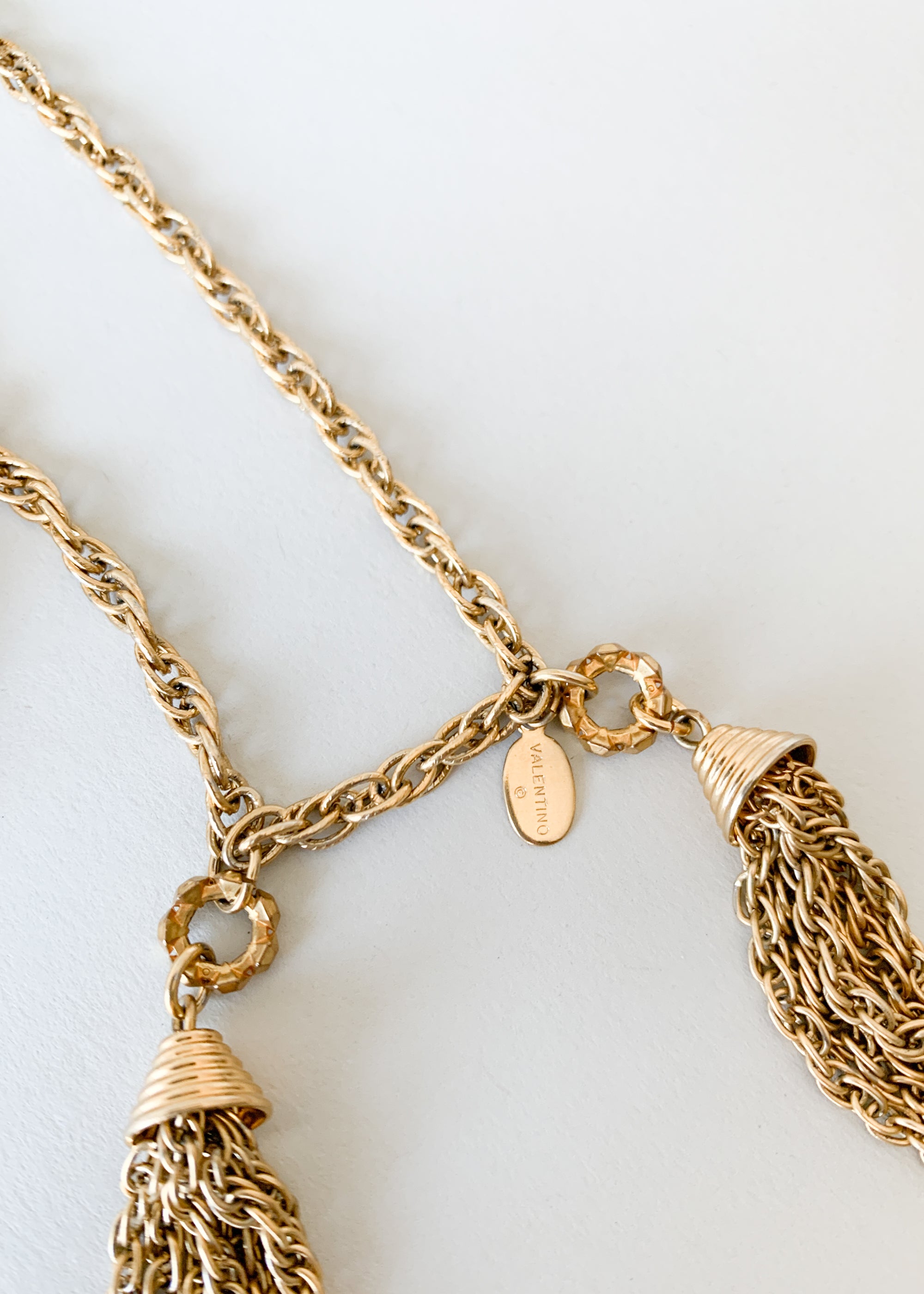 Vintage Valentino Wrap Tassel Belt or Necklace