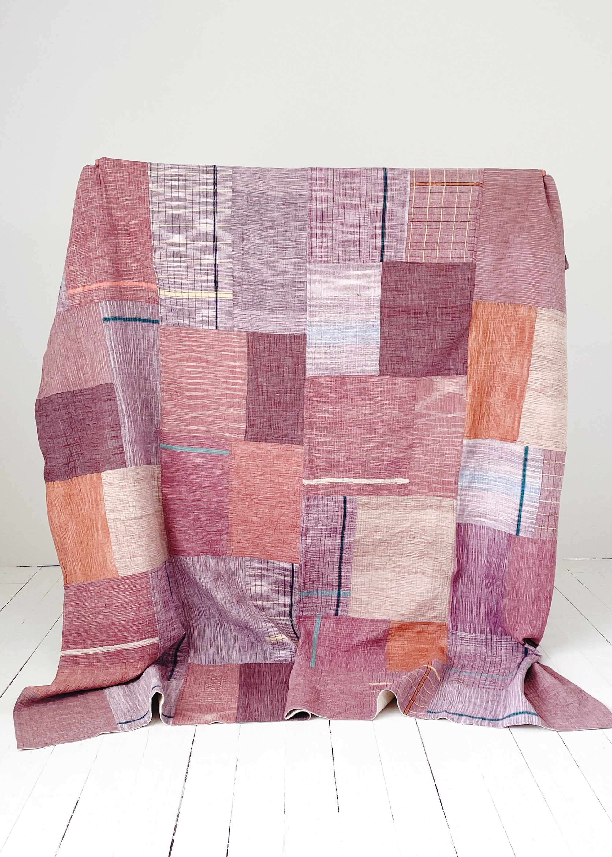 Auntie Oti Vintage Patchwork Kantha Quilt