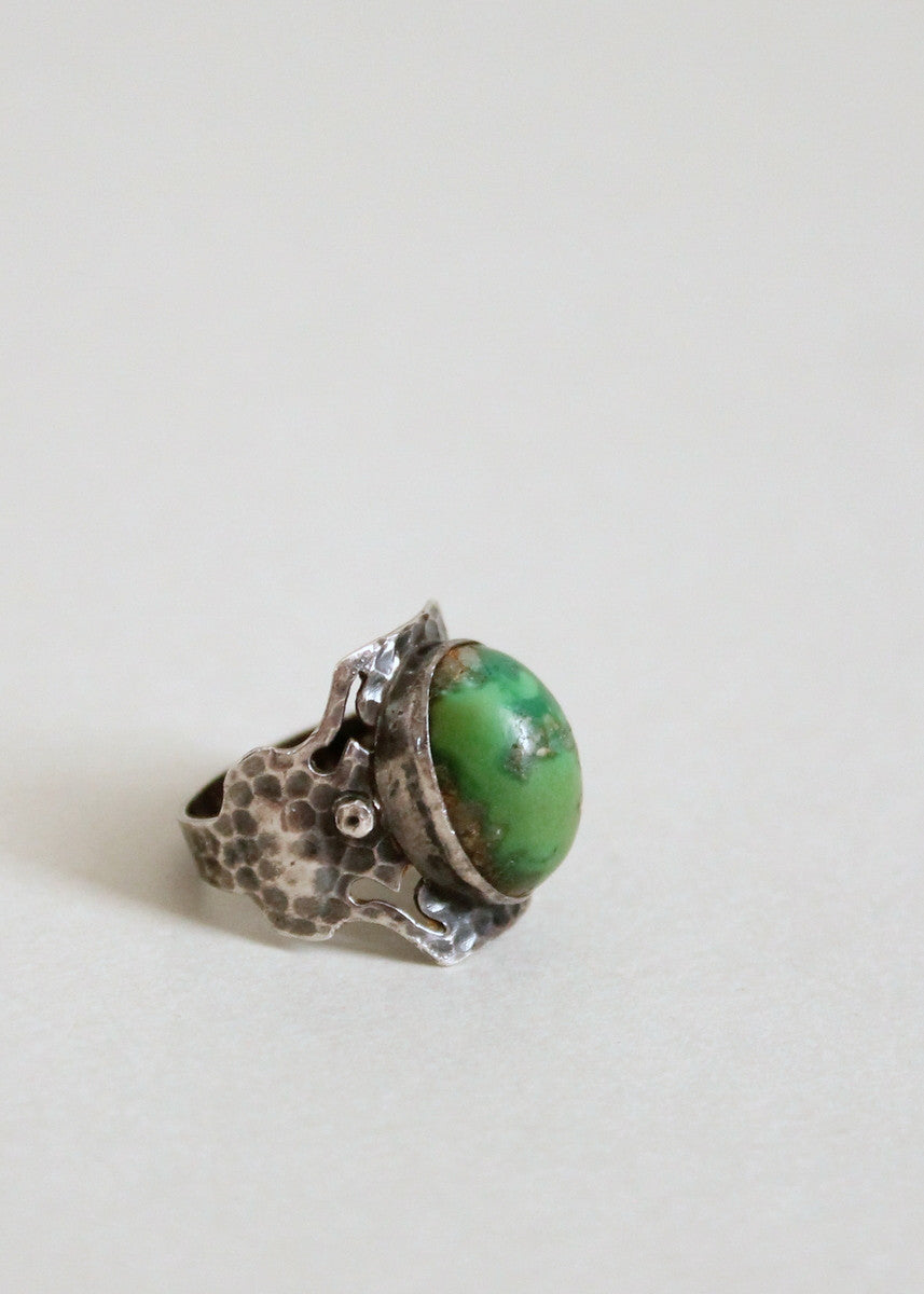 Vintage Turquoise and Sterling Silver Ring