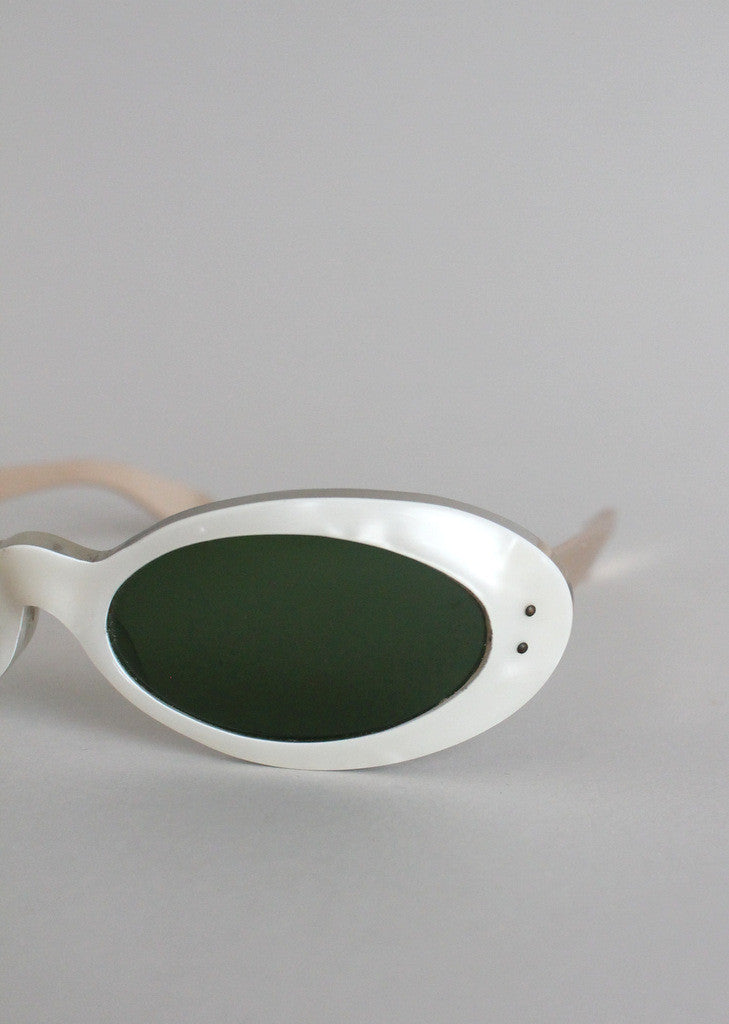 Vintage 1950s French Mother of Pearl Sunglasses