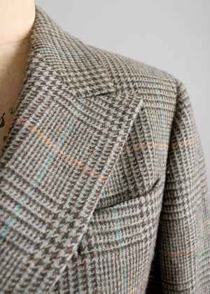 Vintage Brooks Brothers Italian Tweed Blazer