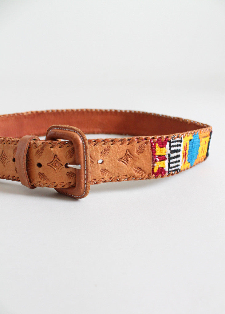 Vintage Guatemalan Folk Belt