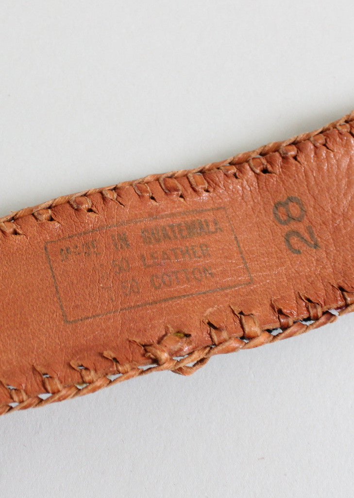 Vintage Guatemalan Folk Belt