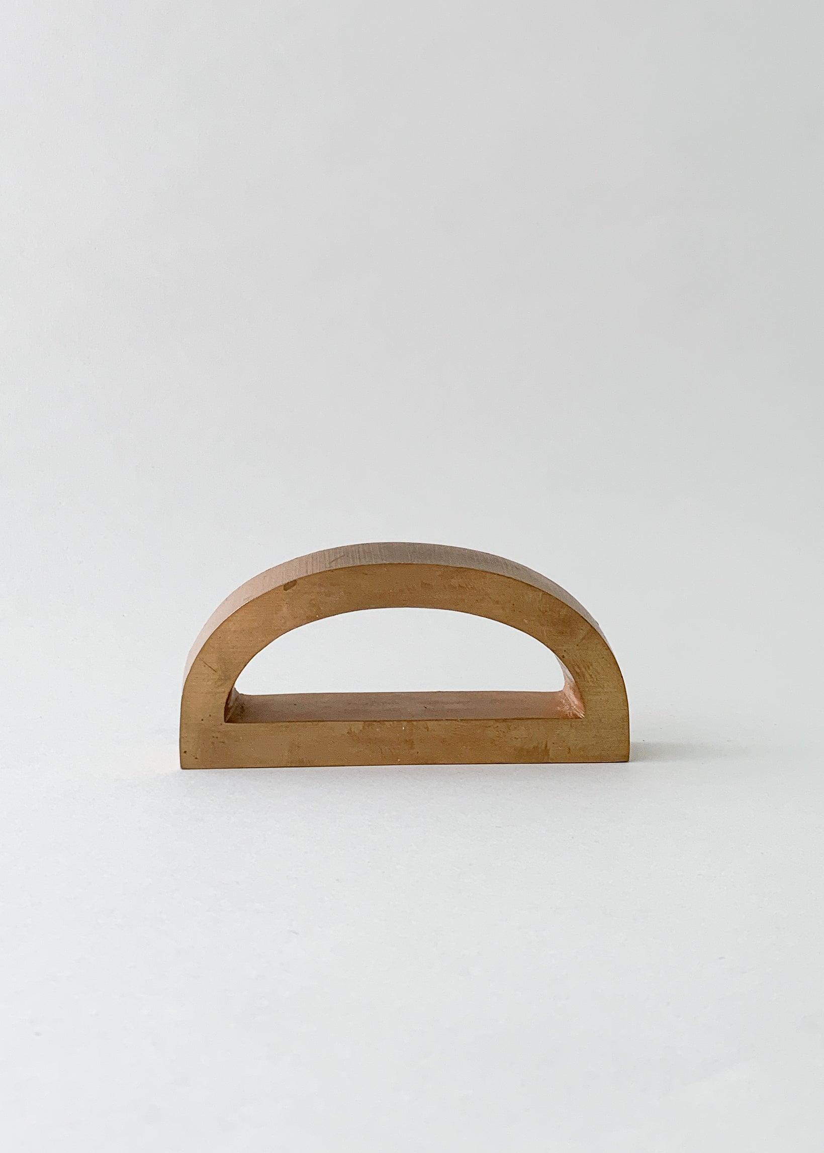 Vintage Minimal Brass Paperweight