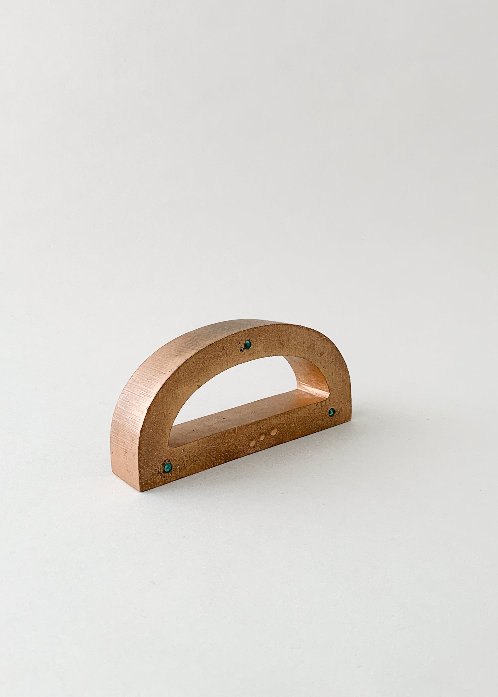 Vintage Minimal Brass Paperweight