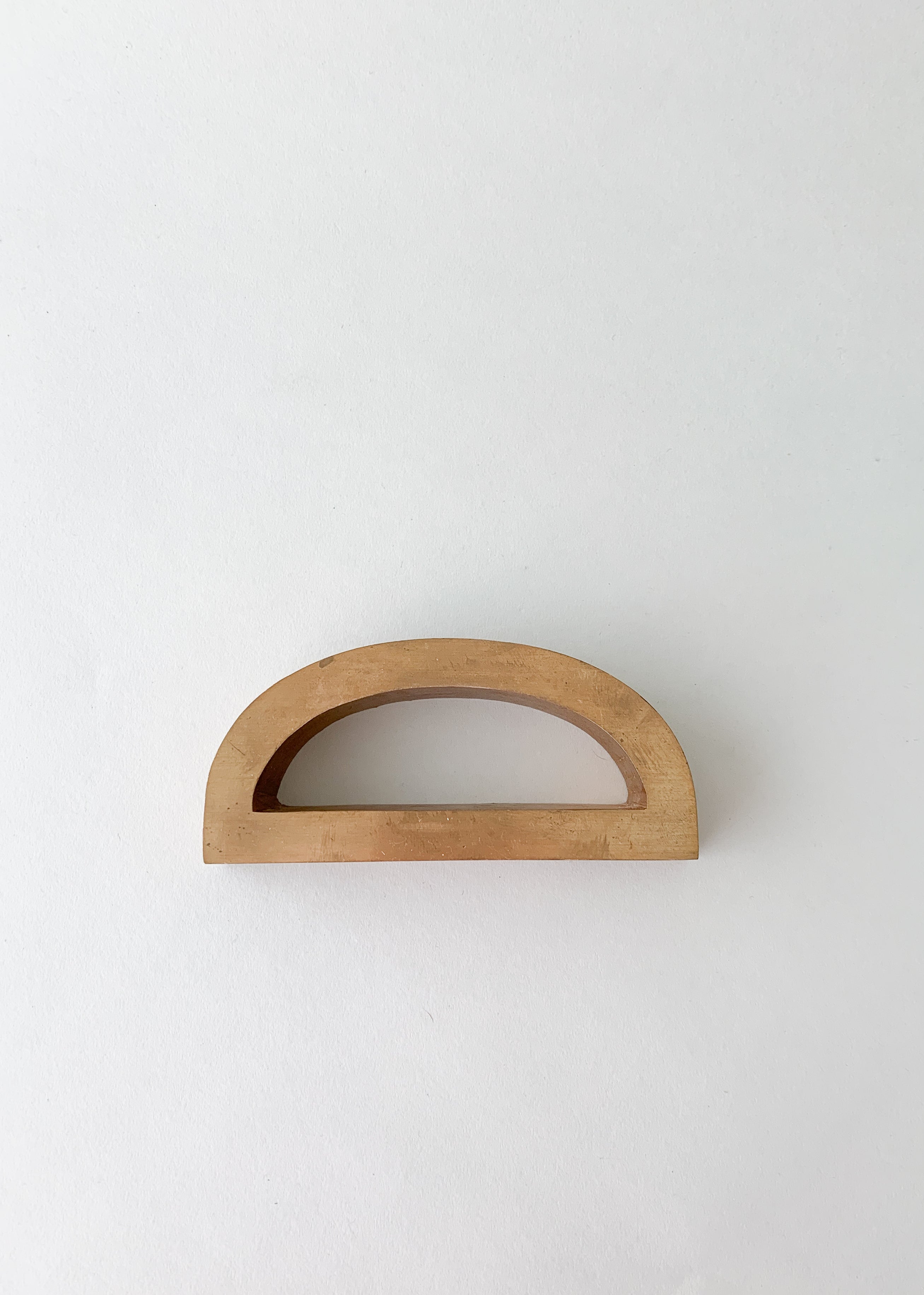 Vintage Minimal Brass Paperweight