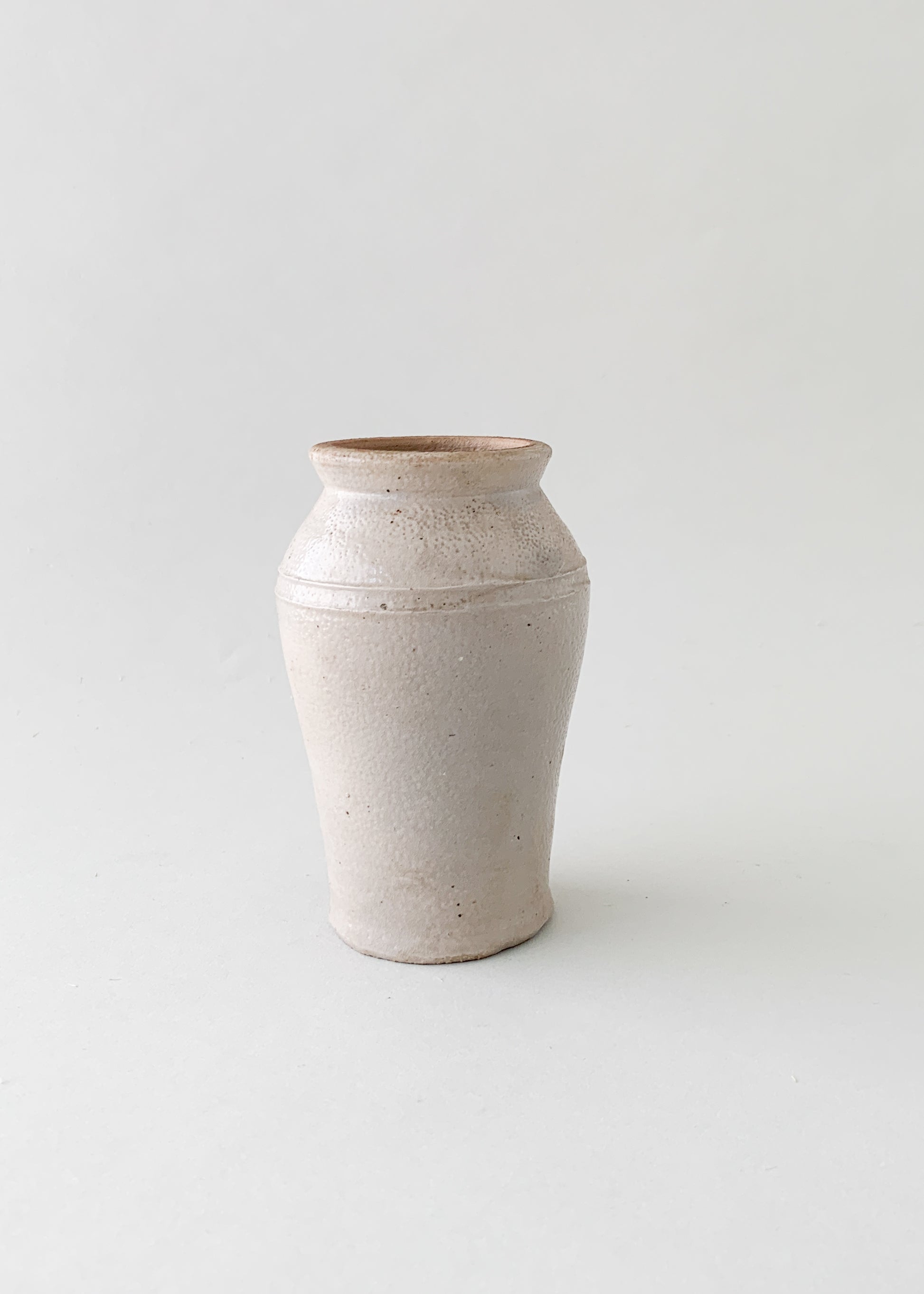 Vintage Stoneware Crock Vase