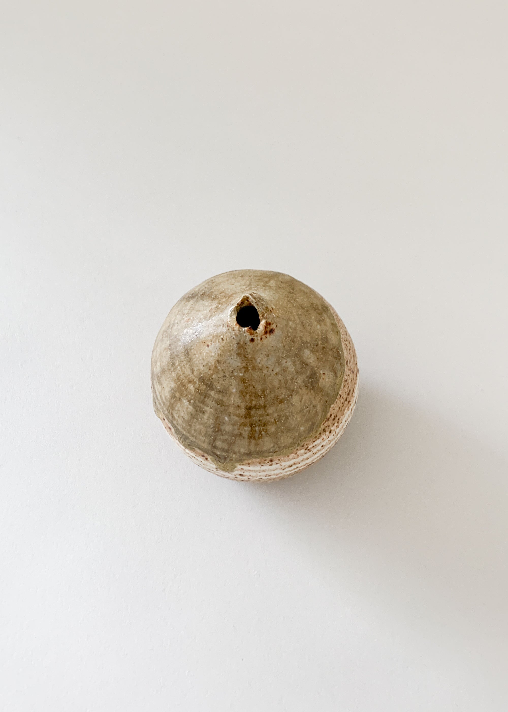 Vintage Round Bud Vase