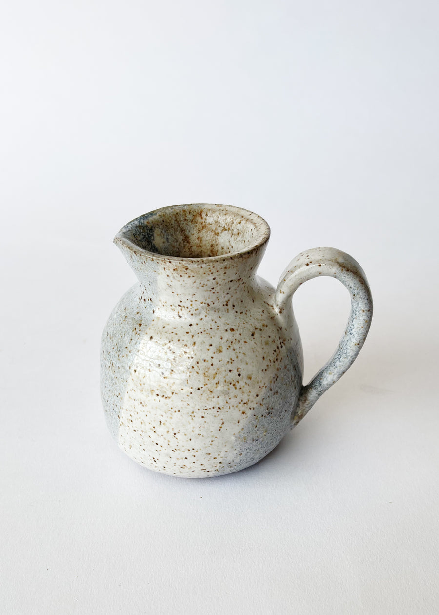 Vintage Handmade Small Ceramic Pitcher