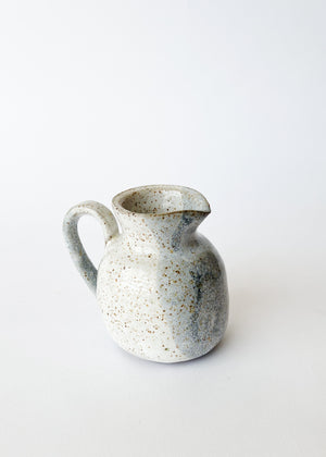 Vintage Handmade Small Ceramic Pitcher