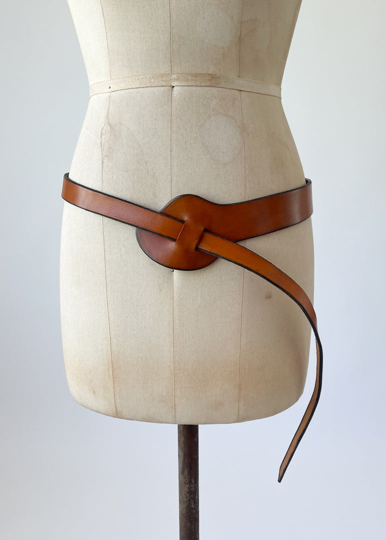 Vintage Leather Threader Hip Belt