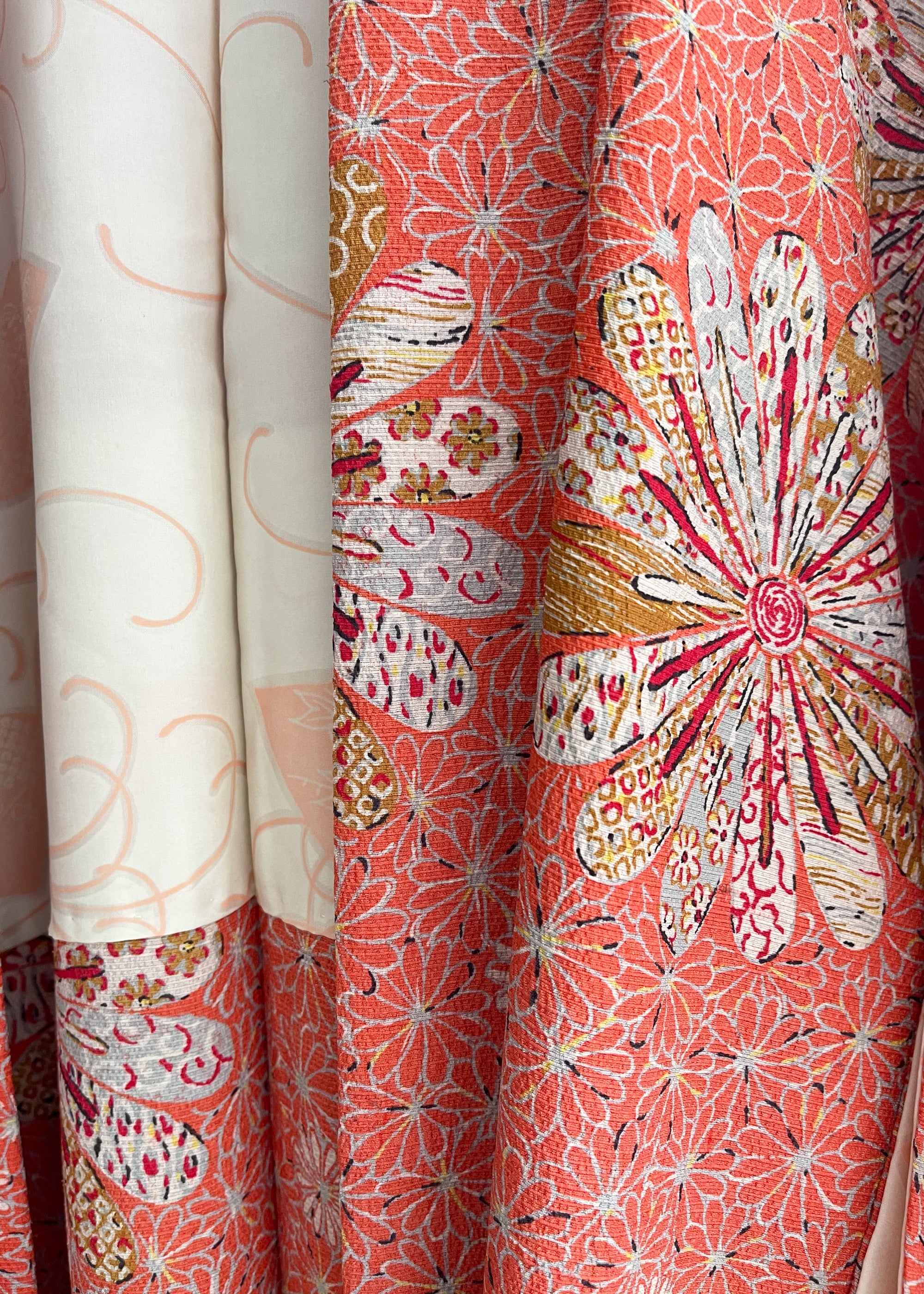 Vintage Peach Kimono