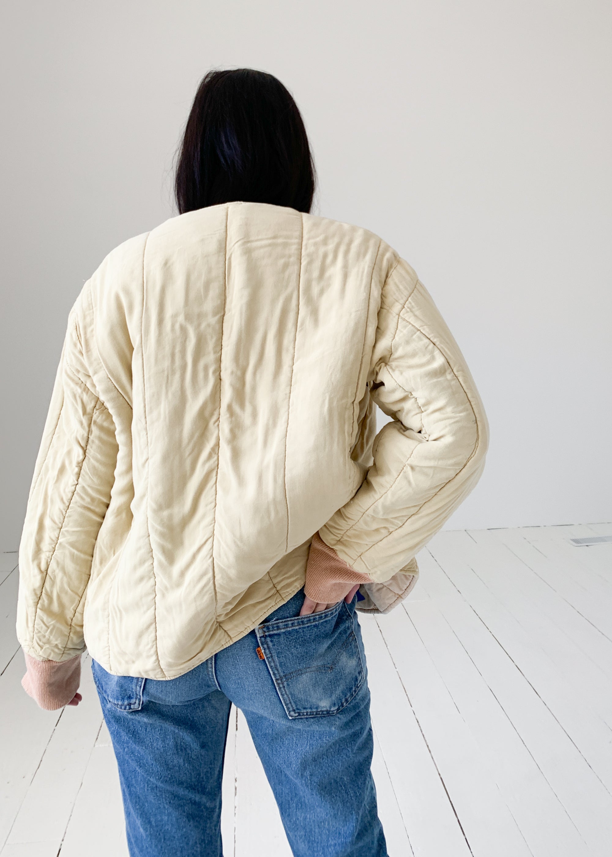 Vintage Czech Quilted Liner Jacket
