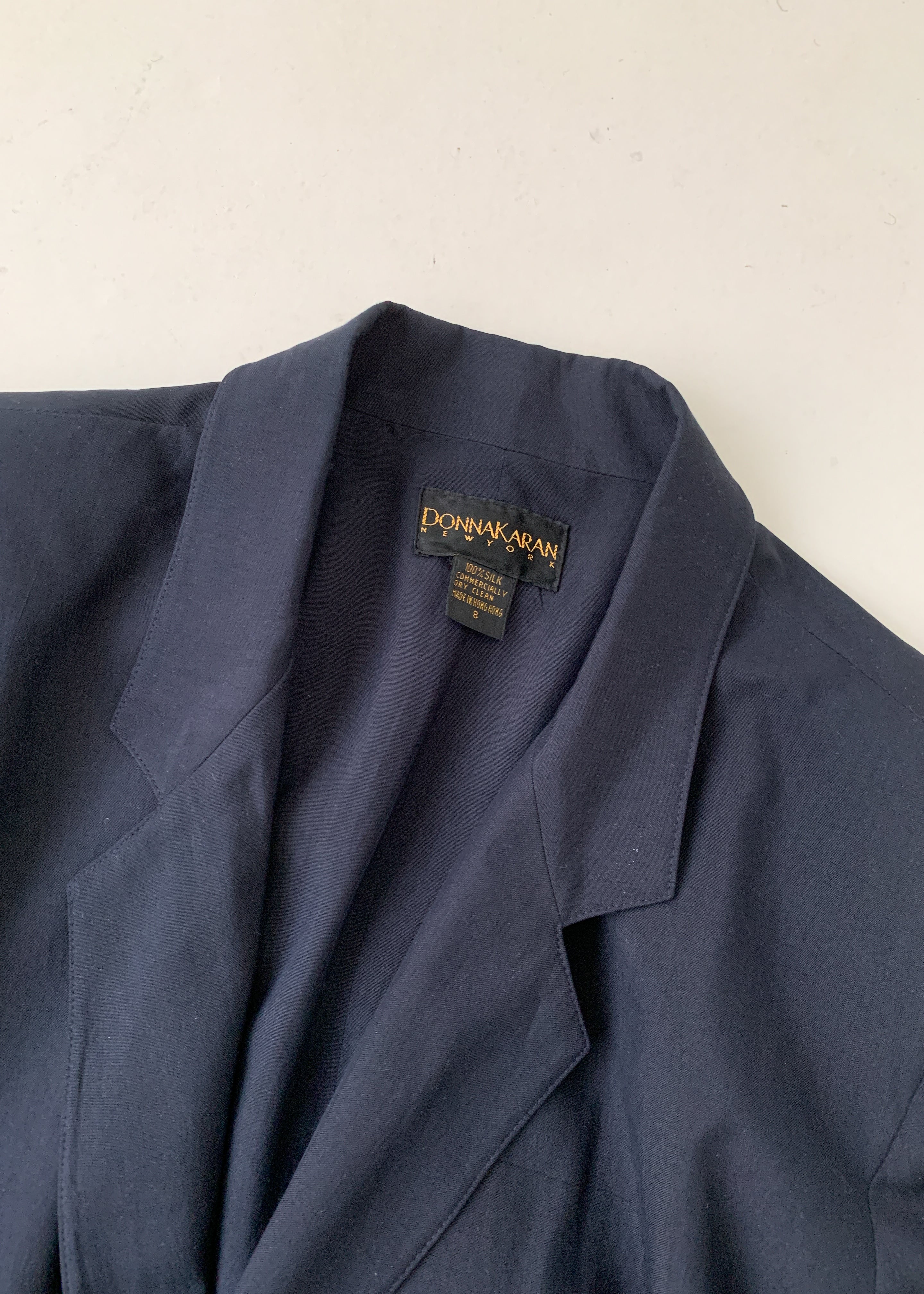 Vintage Donna Karan Silk Blazer