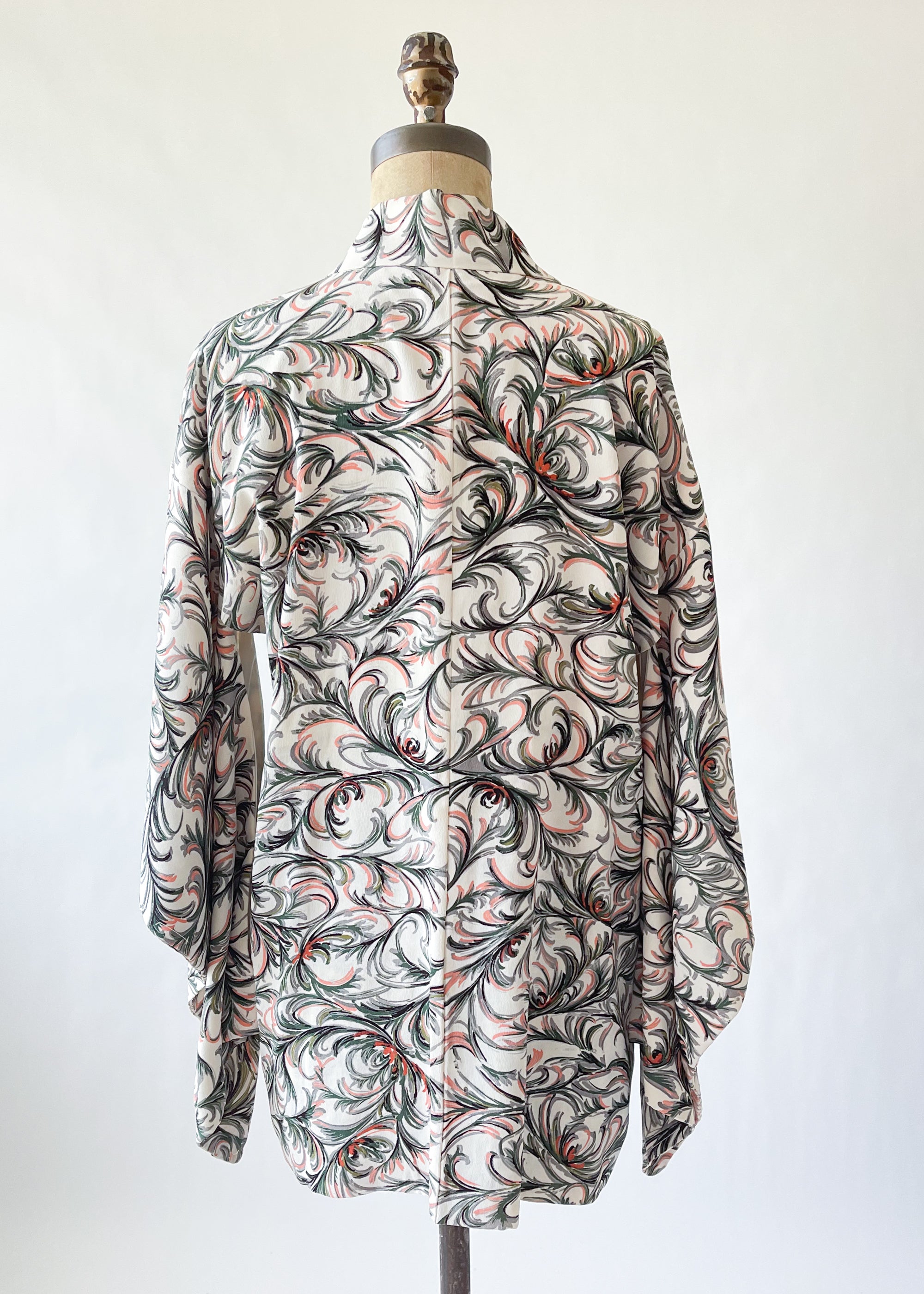 Vintage 1950s Short Kimono