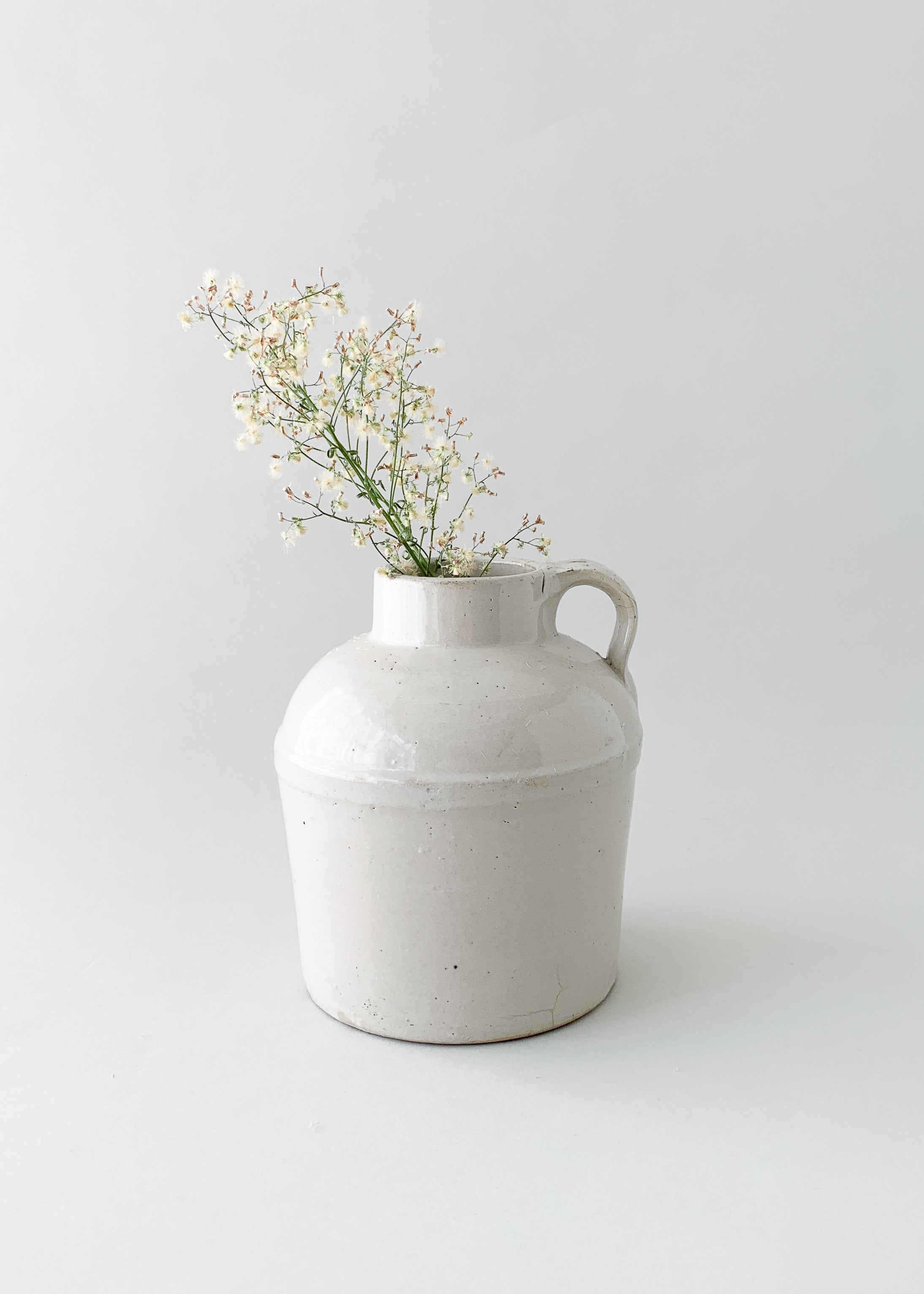 Vintage Stoneware Crock Jug