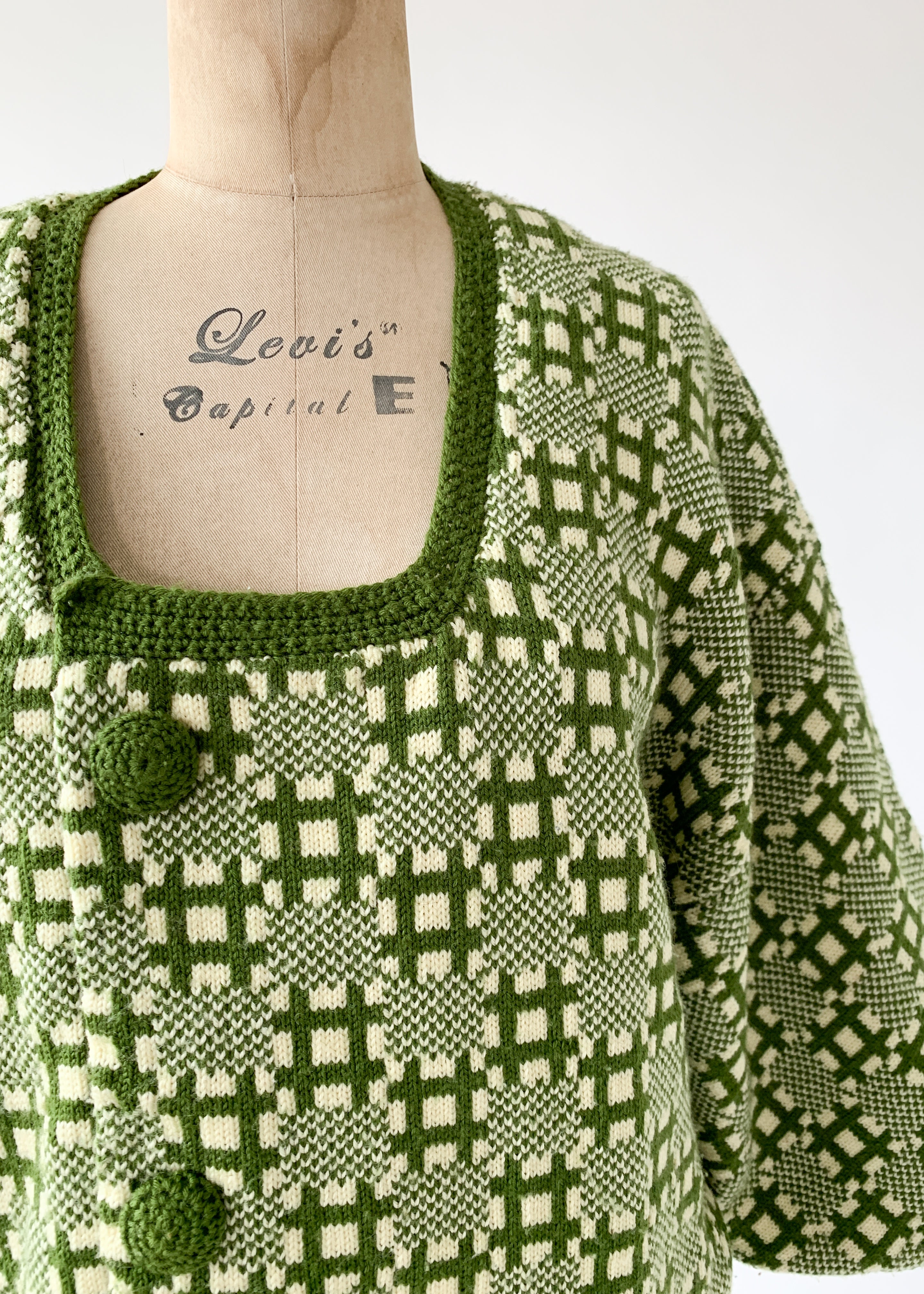 Vintage Sweater Knit Michiyuki Jacket
