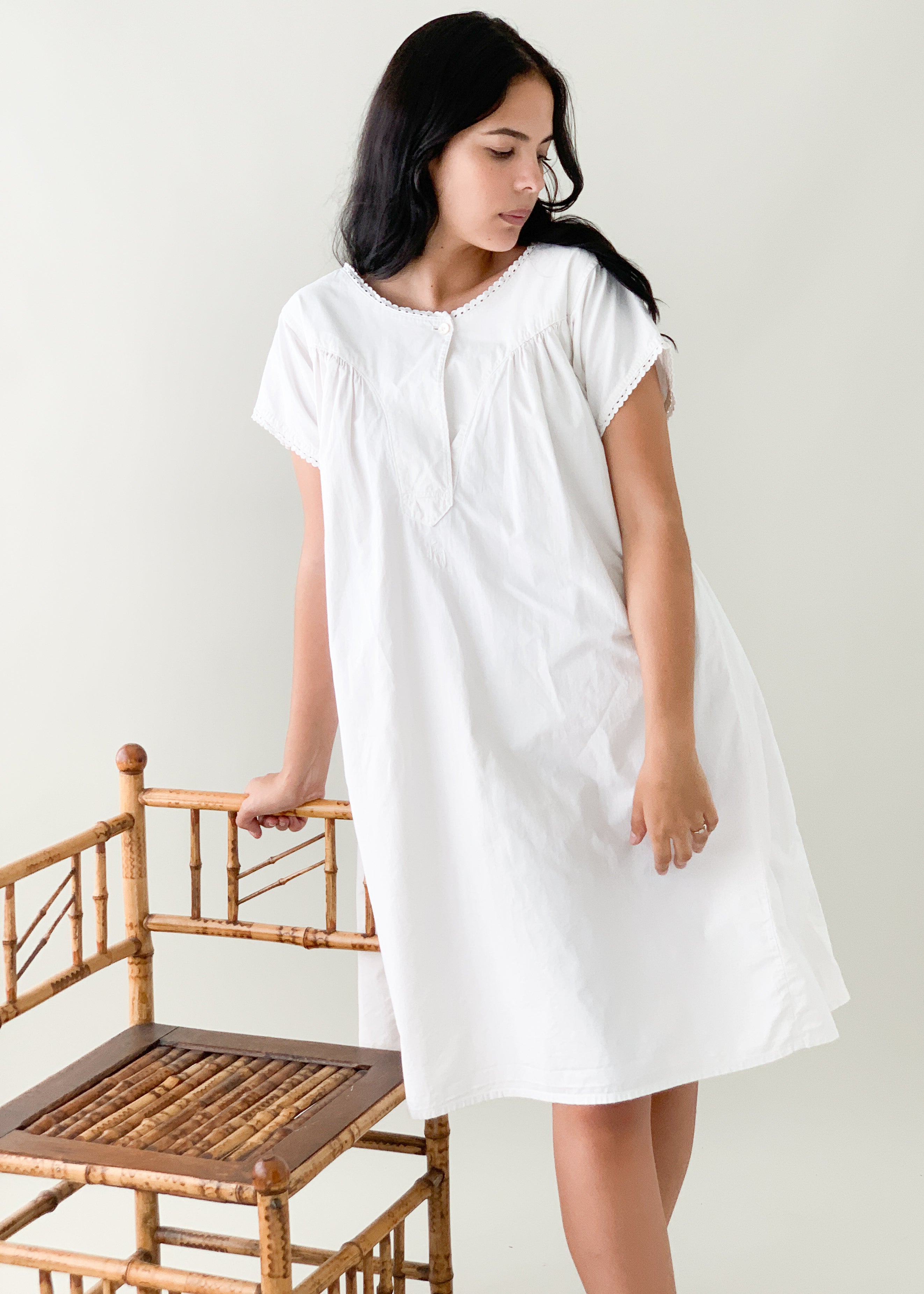 Antique Cotton Summer Dress