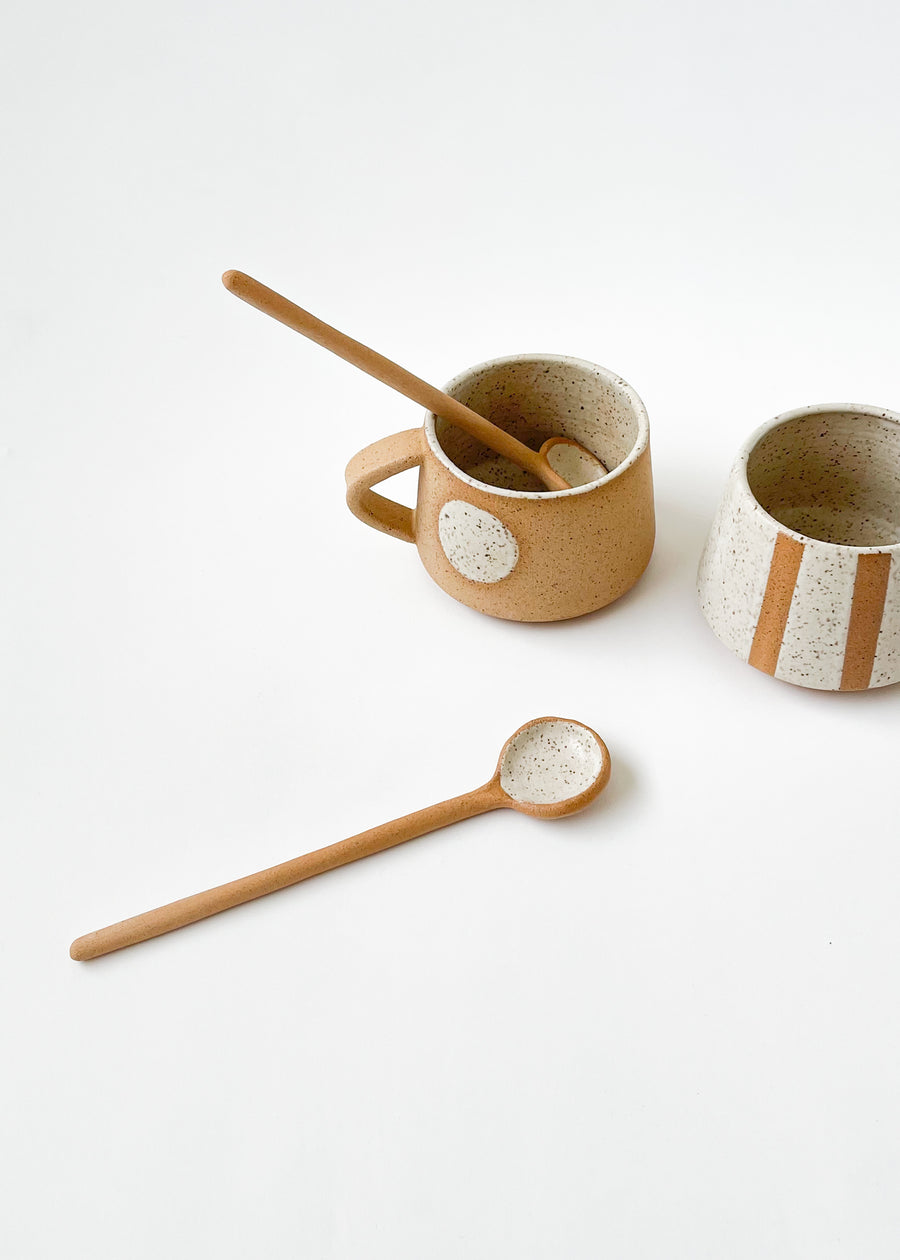 Void & Form Ceramic Spoon