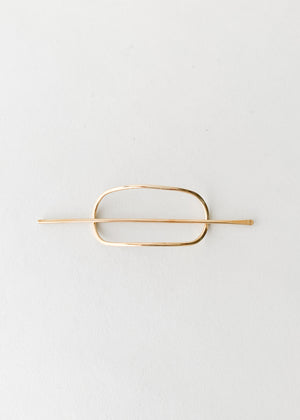 Oval Golden Sands Hairpin