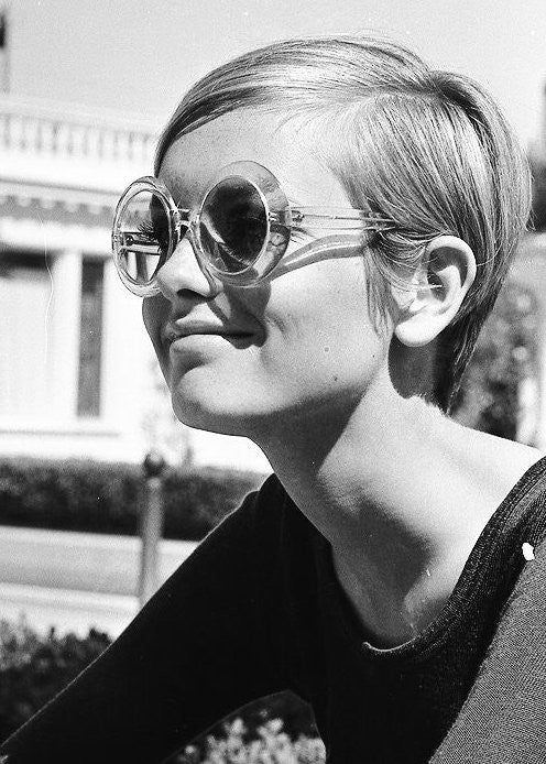 Vintage 1960s Pink Solfina Italian Sunglasses