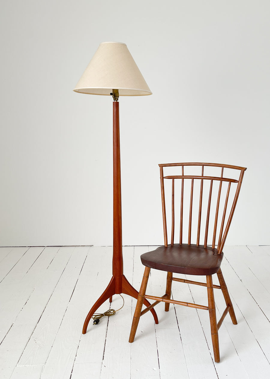 Vintage Mid Century Teak Floor Lamp